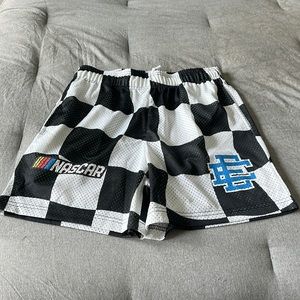 Eric Emanuel basic short checkered flag nascar